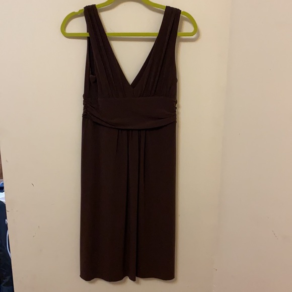 4/$24 Sale Victoria’s Secret Moda Brown Sleeveless Dress, Small - Picture 5 of 5